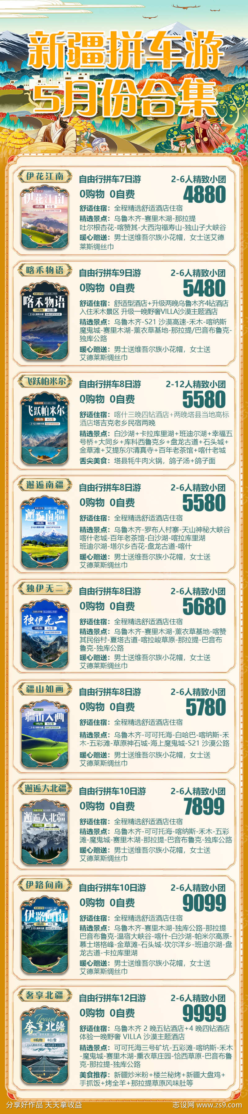 新疆旅游合集海报