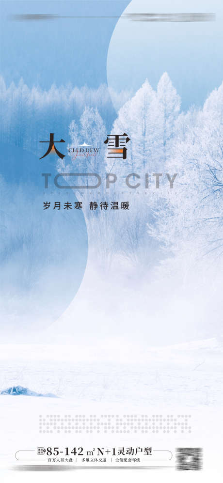 大雪 小寒海报_源文件下载_CDR格式_1772X3839像素-小寒,海报,大雪,冬季,雪地,森林,二十四节气,海报-作品编号:2023061811187064-志设-zs9.com