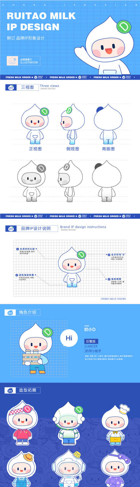 鲜奶ip设计_源文件下载_AI格式_1273X6127像素-形象,设计,ip,矢量,鲜奶,牛奶,生活,卡通,吉祥物-作品编号:2023092509447453-素材库-www.sucai1.cn