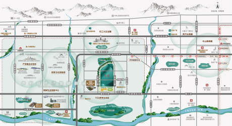 地产区位图_源文件下载_AI格式_5983X3265像素-地产,地图,区位图,浏览图,导览图-作品编号:2023103115168514-素材库-www.sucai1.cn