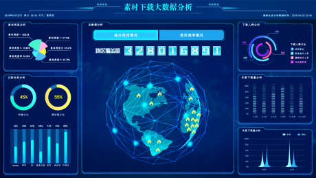 素材下载大数据分析UI设计_源文件下载_PSD格式_1920X1080像素-素材下载,智能,后台,可视化,数据,界面设计,UI设计-作品编号:2023122323074063-志设-zs9.com
