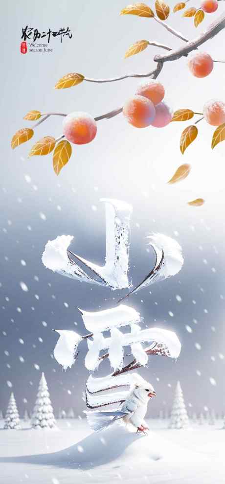 二十四节气小雪_源文件下载_PSD格式_1181X2539像素-创意,海报,小雪,二十四节气-作品编号:2024010711154868-志设-zs9.com