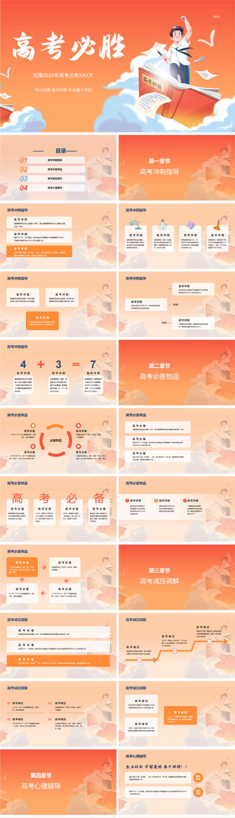 高考冲刺指导PPT_源文件下载_其他格式格式_1939X7844像素-学校,教育,学习指导,冲刺学习,高三,高考,PPT-作品编号:2024011216587558-素材库-www.sucai1.cn