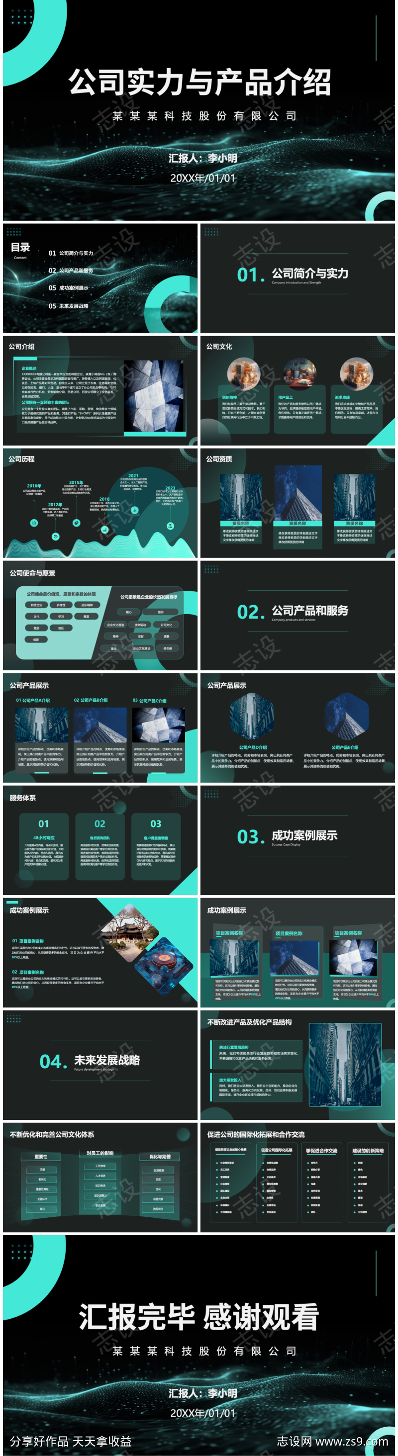 企业宣传公司介绍产品介绍ppt