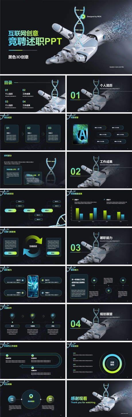 互联网创意3D竞聘述职PPT_源文件下载_其他格式格式_1834X5799像素-AI,述职报告,竞聘,人工智能,科技,商务,创意,互联网,PPT-作品编号:2024020713348468-素材库-www.sucai1.cn