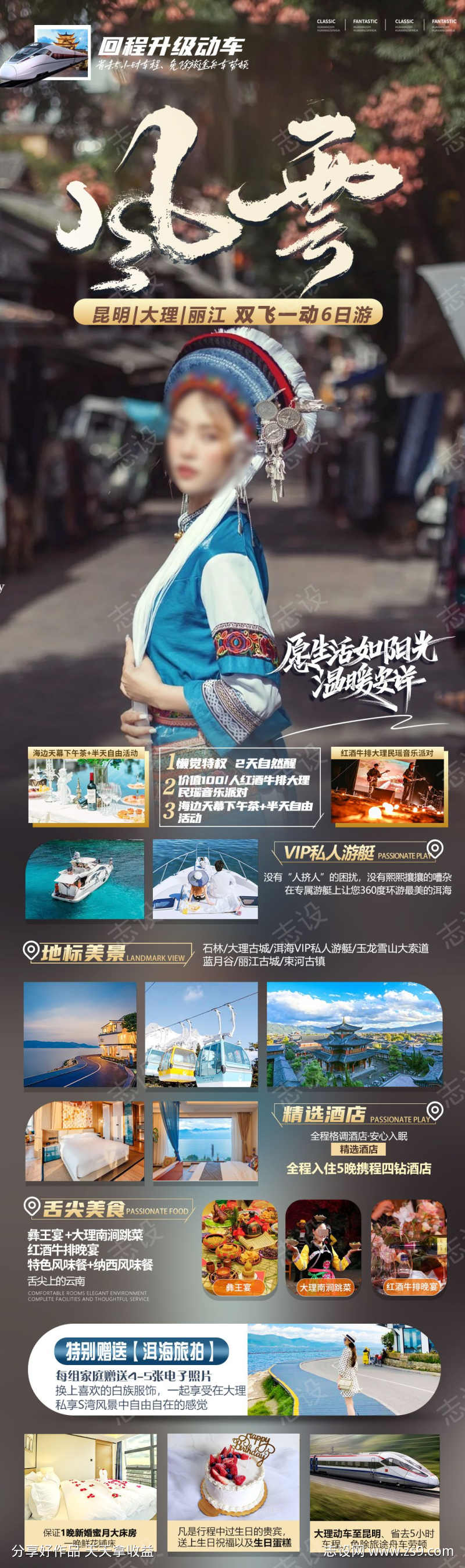 云南旅游海报