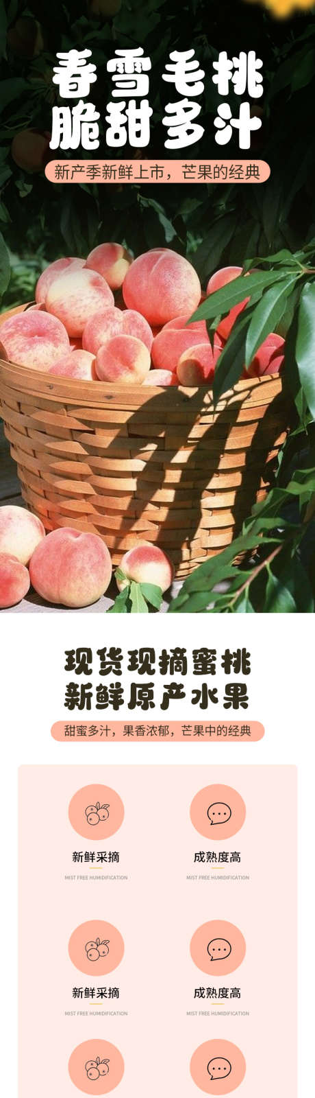 简约大气生鲜水果桃蔬菜详情页_源文件下载_PSD格式_790X12819像素-详情页,特产,桃,水蜜桃,原产,农产品,水果,大气,简约-作品编号:2024041115051553-素材库-www.sucai1.cn