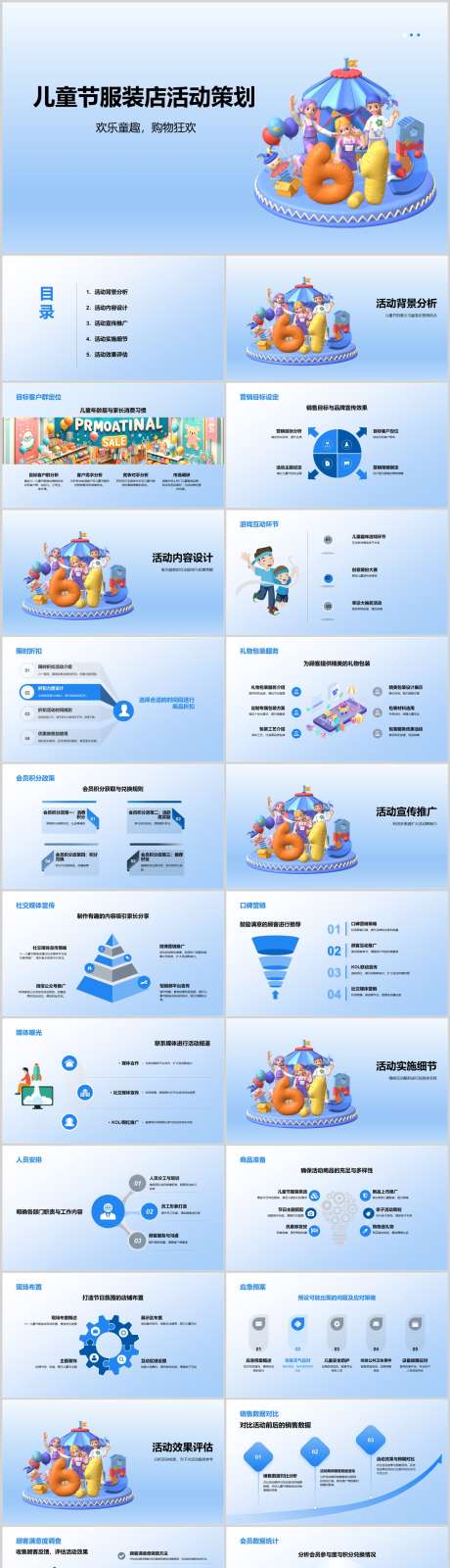 儿童节服装店活动策划PPT_源文件下载_其他格式格式_1212X4788像素-方案,策划,活动,服装店,儿童节,PPT-作品编号:2024041510082222-志设-zs9.com