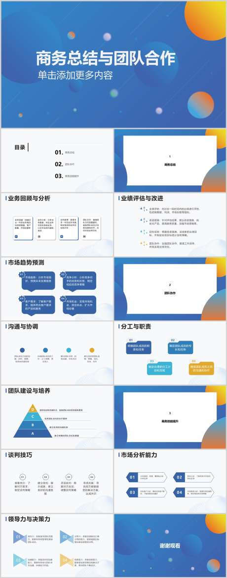 商务总结与团队合作PPT_源文件下载_其他格式格式_1212X3079像素-分析,市场,分工,业务,职责,合作,团队,总结,商务,PPT-作品编号:2024041613584052-素材库-www.sucai1.cn