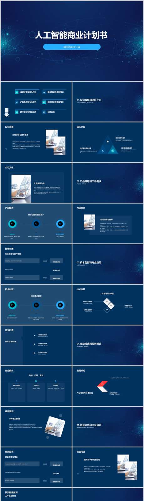 人工智能商业计划书PPT_源文件下载_其他格式格式_1212X5130像素-案例,项目,计划书,商业,智能,人工,PPT-作品编号:2024041615409142-志设-zs9.com