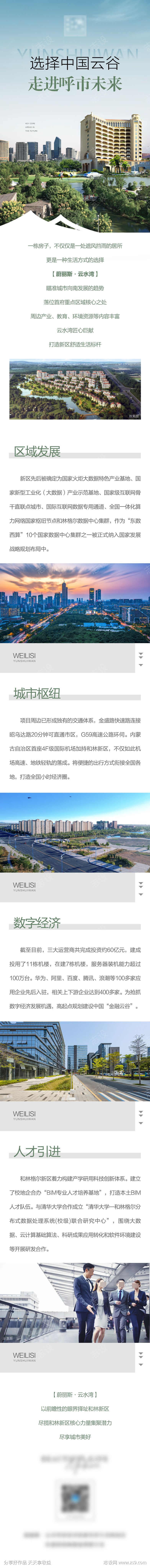 科技未来城长图海报