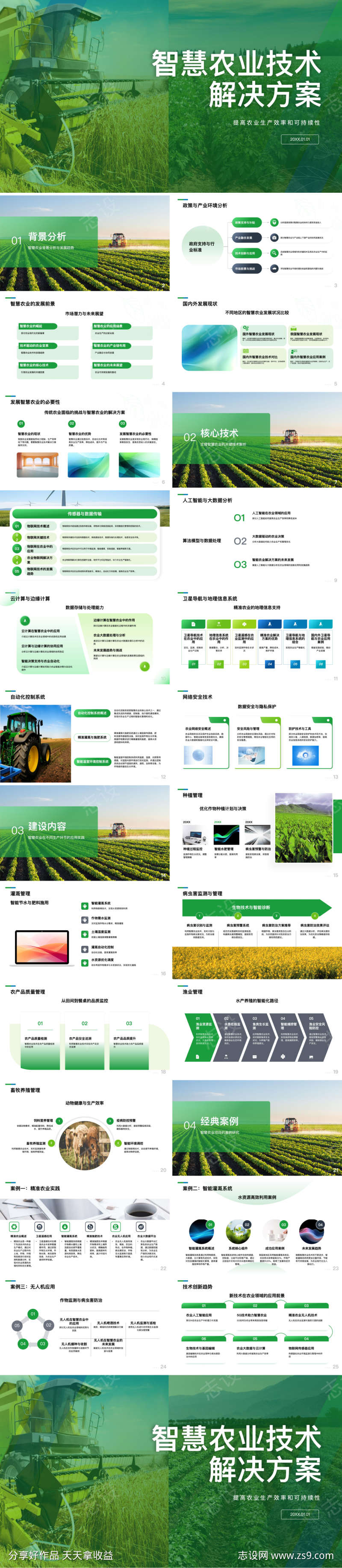 智慧农业技术解决方案ppt