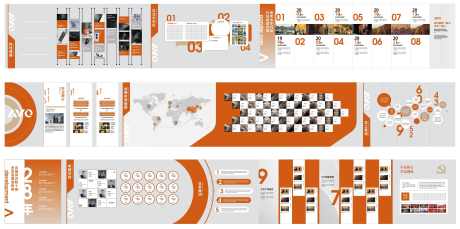 橙色文化墙内容_源文件下载_AI格式_6072X3024像素-企业,简介,文化,展板,公司,文化墙,品牌,发展-作品编号:2024061215071967-素材库-www.sucai1.cn