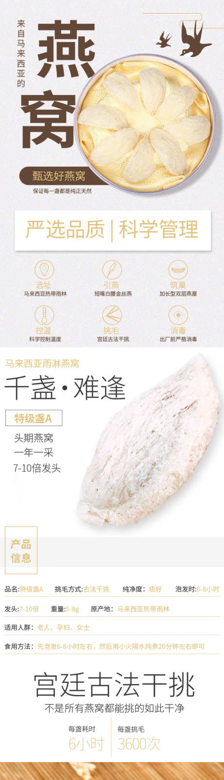 燕盏详情页_源文件下载_PSD格式_790X6652像素-商场,淘宝,食物,食品,电商,详情页,干果,干货,补品,滋补品-作品编号:2024070216584177-素材库-www.sucai1.cn