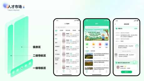 人才市场app_源文件下载_其他格式格式_1920X1080像素-界面,设计,APP,UI,乡村,农村,人才,小程序-作品编号:2024070610125040-志设-zs9.com