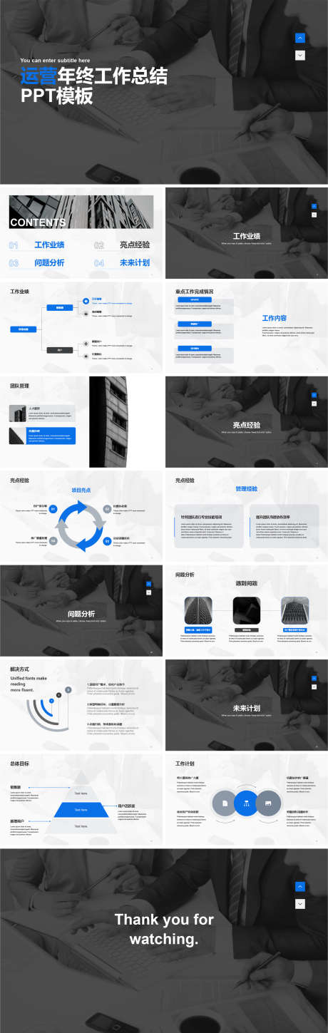 运营年终工作总结PPT模板_源文件下载_PPT格式_1832X5772像素-互联网,商务,工作-作品编号:2024100713055721-志设-zs9.com